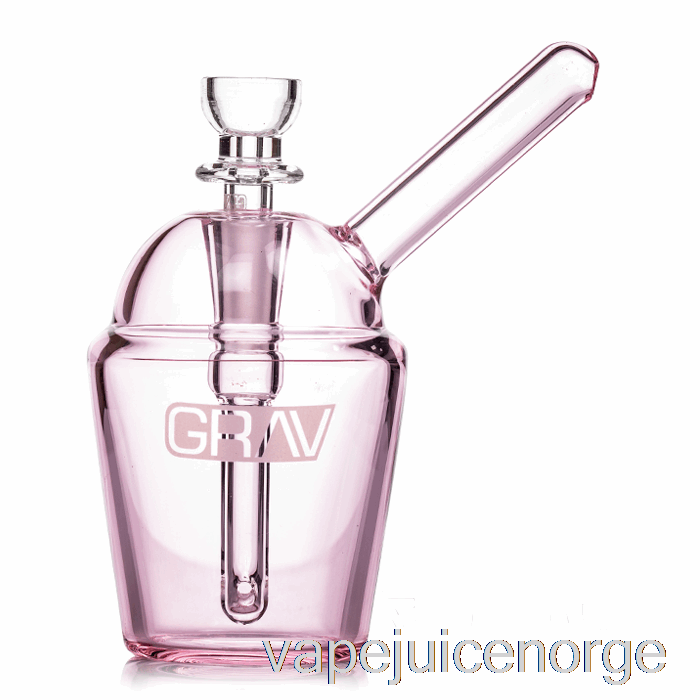 Vape Penn Grav Slush Cup Lomme Bubbler Rosa